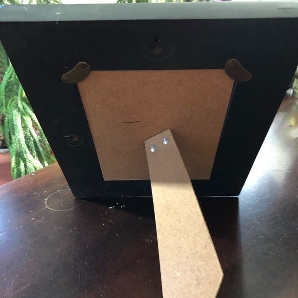 - Etched Black Wood Frame. 4x6 - Picture 2 of 7